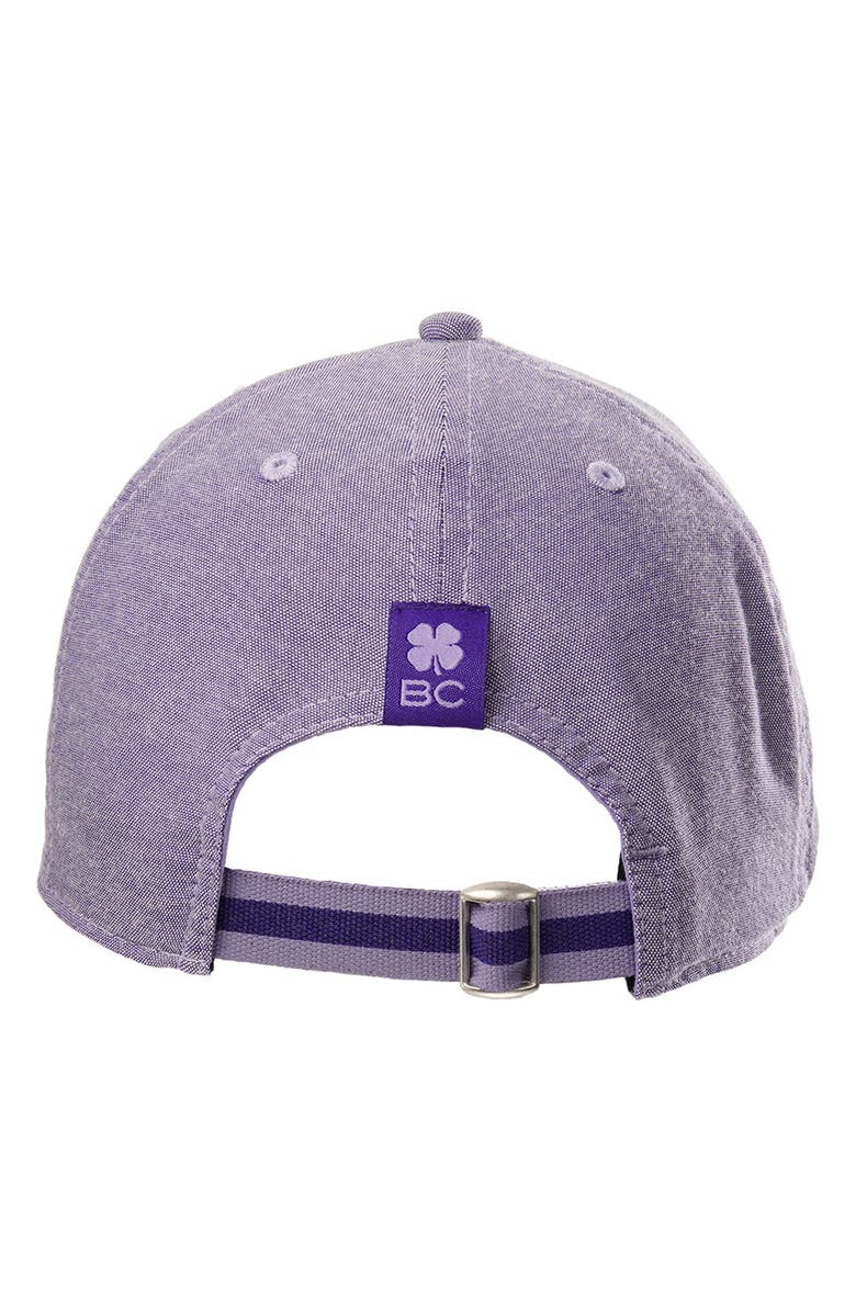 Black Clover Soft Luck 7 Baseball Cap, Alternate, color, Purple