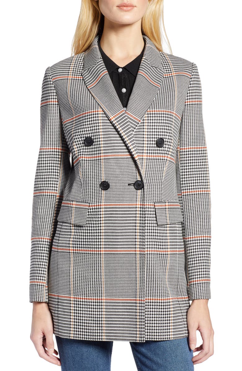 Halogen<sup>®</sup> x Atlantic-Pacific Menswear Plaid Blazer, Alternate, color, 