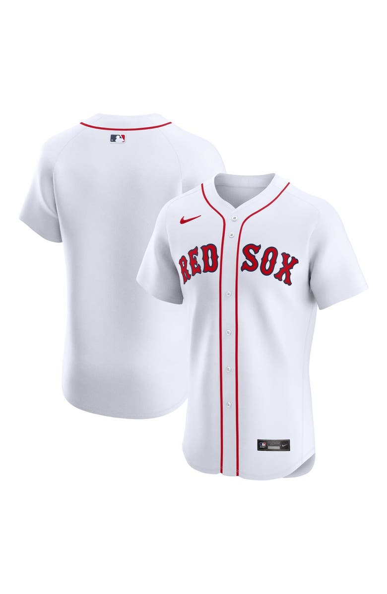 Nike Men's Nike White Boston Red Sox Home Elite Jersey, Main, color, White