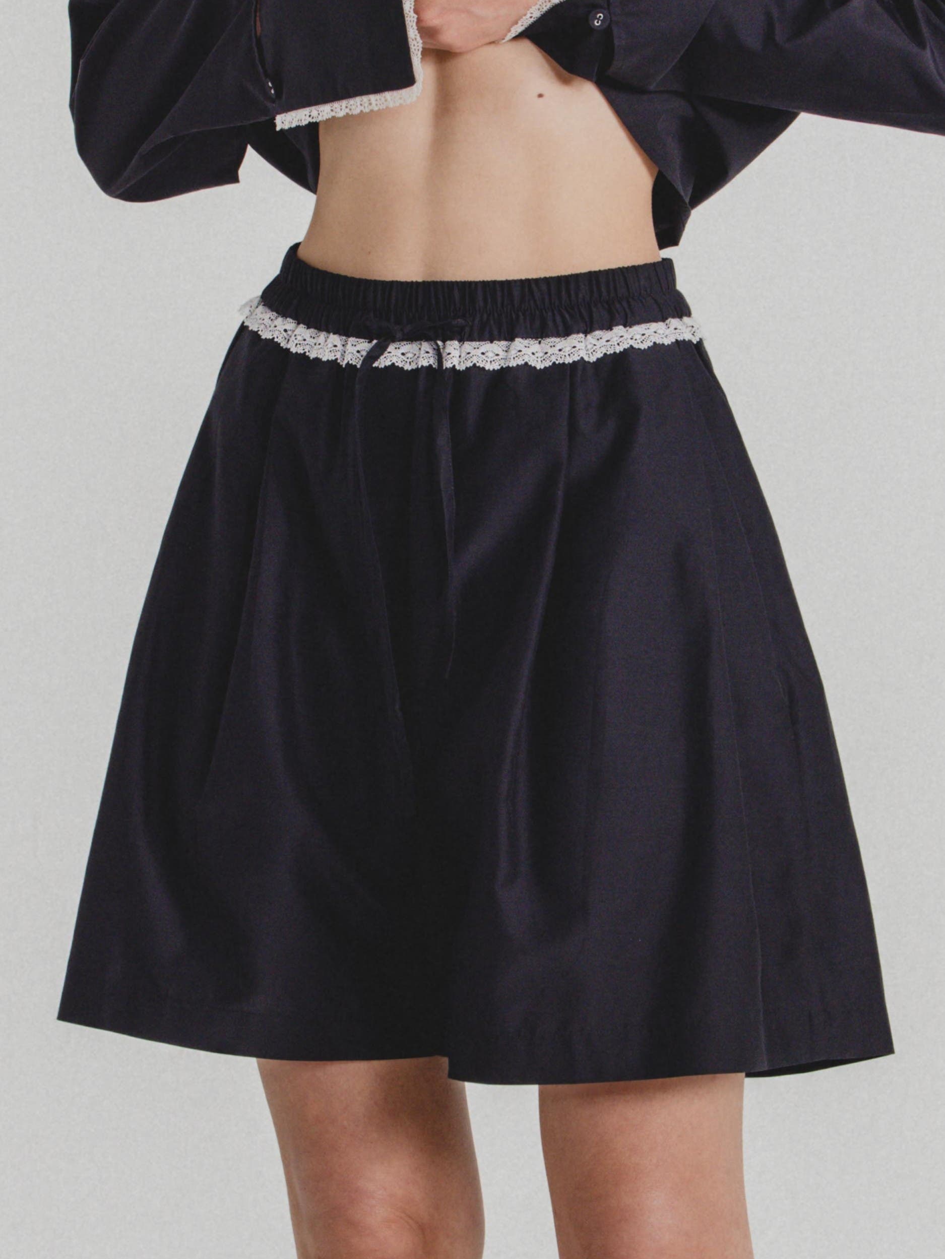 Silk Cotton Shorts