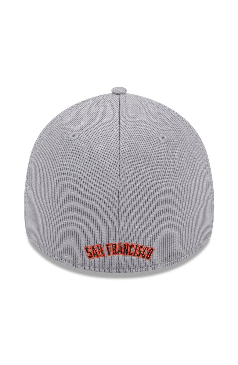 New Era Men's New Era Gray San Francisco Giants Active Pivot 39THIRTY Flex Hat, Alternate, color, 