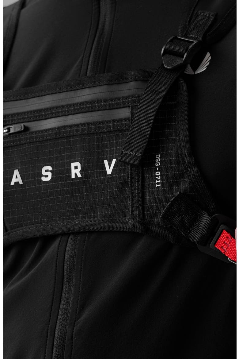 Cordura Grid Lightweight Chest Pack, Alternate, color, Black Grid
