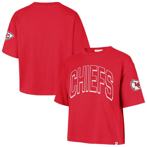 Women's '47 Red Kansas City Chiefs Call Out Reed City T-Shirt