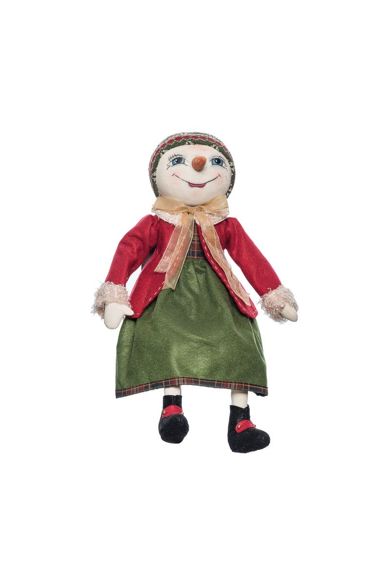 Gallerie II Lucinda Gathered Traditions Joe Spencer Figure, Main, color, Red