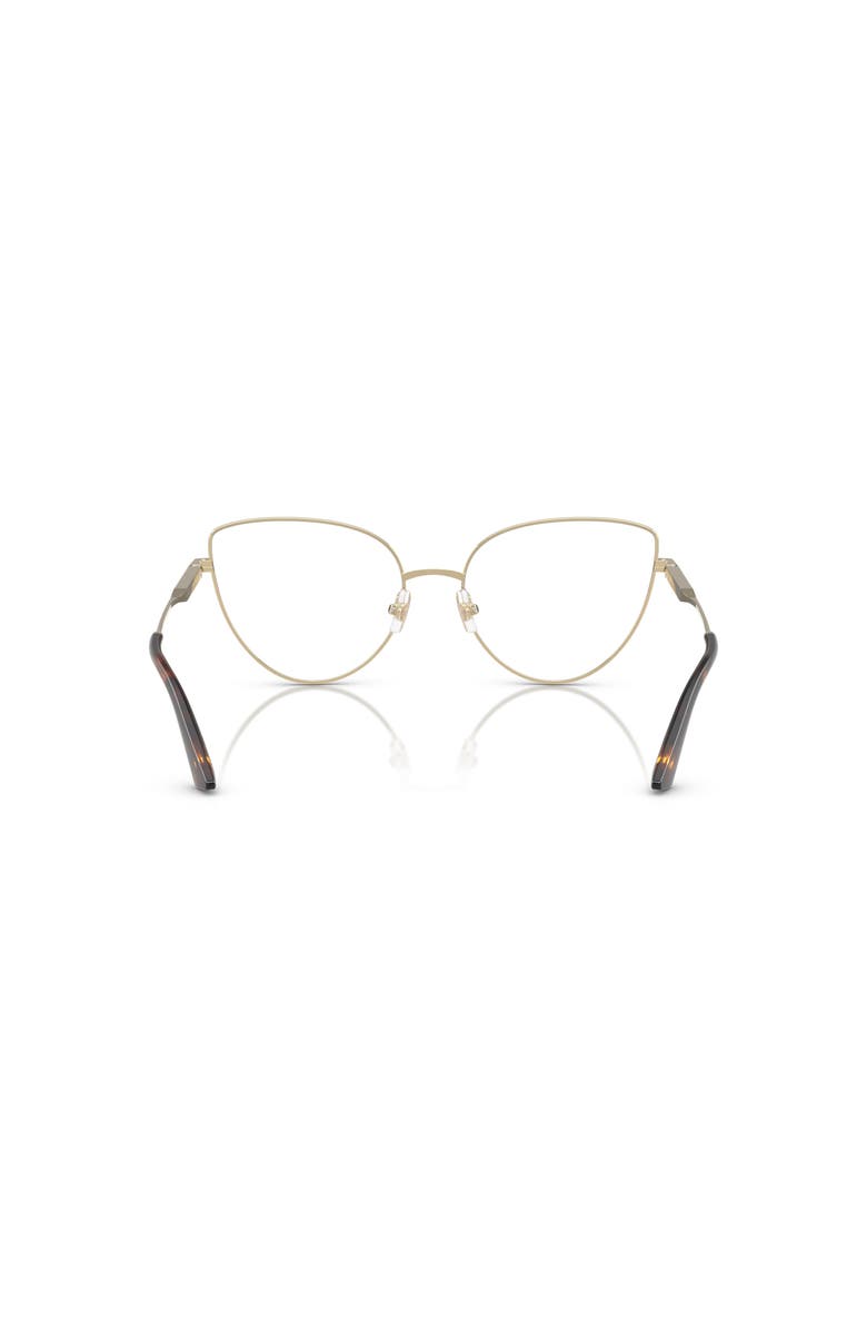 Jimmy Choo 54mm Cat Eye optical glasses, Alternate, color, Gold