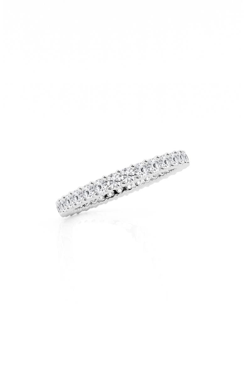 Round Cut Lab Created Diamond Infinity Ring - 1.0 ctw., Alternate, color, PLATINUM