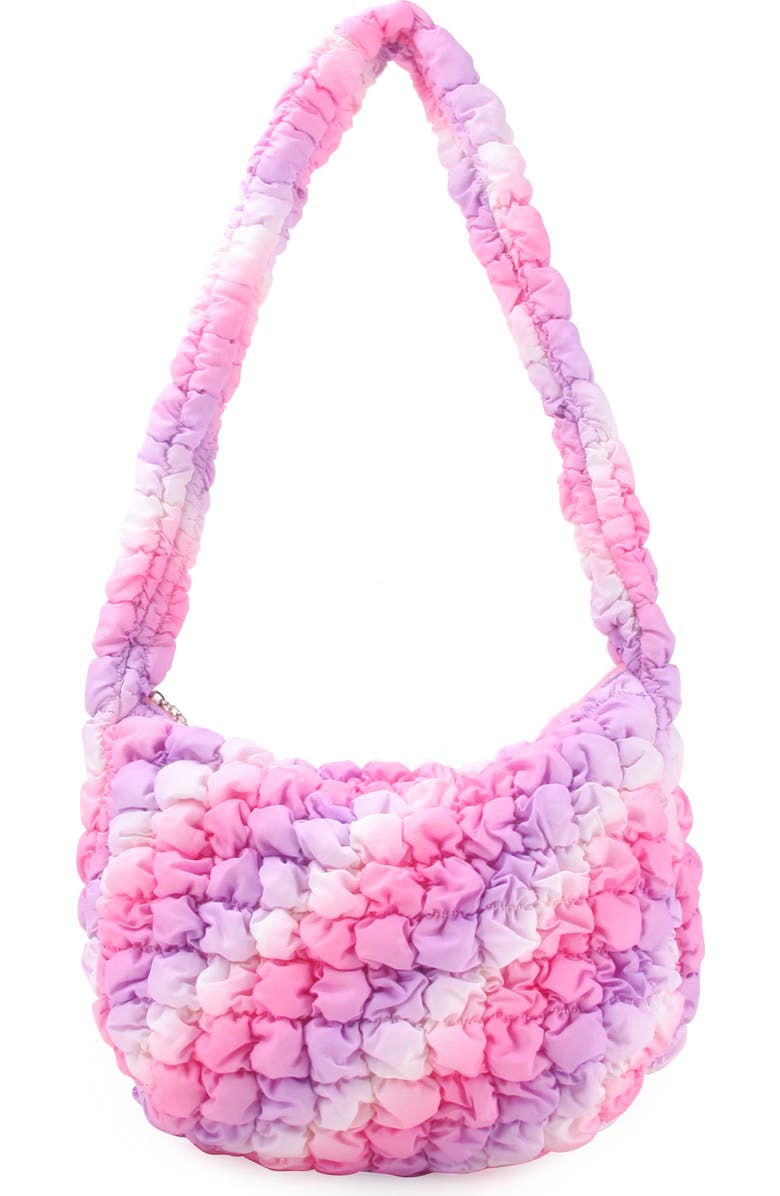 OMG Accessories Kids' Scrunch Quilted Sling Crossbody Bag, Main, color,