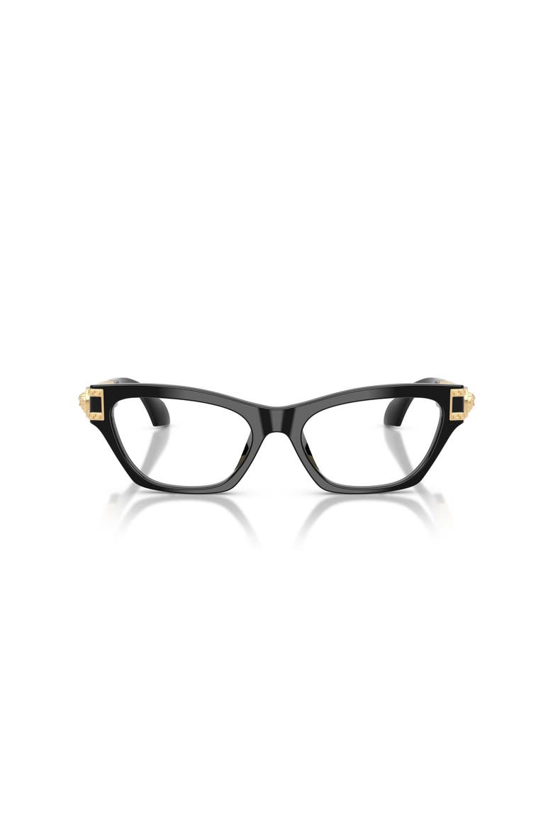 54mm Cat Eye optical glasses, Alternate, color, Black