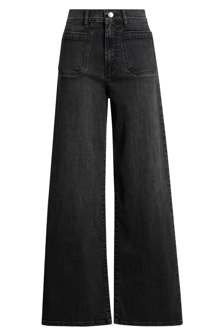 Le Slim Palazzo Modernist Wide Leg Jeans, Alternate, color, ROCKET