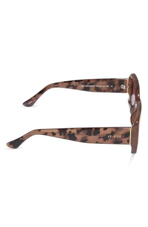 Diff Katie 52mm Gradient Rectangle Sunglasses