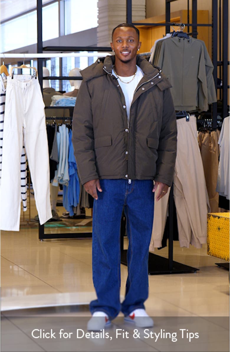 Chalk Jacket with Removable Hood, sales video thumbnail