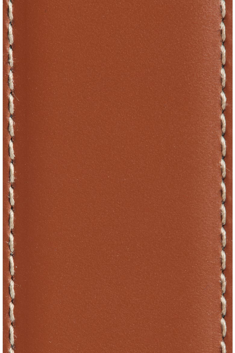 Double Gancio Belt, Alternate, color, NEW COGNAC NERO