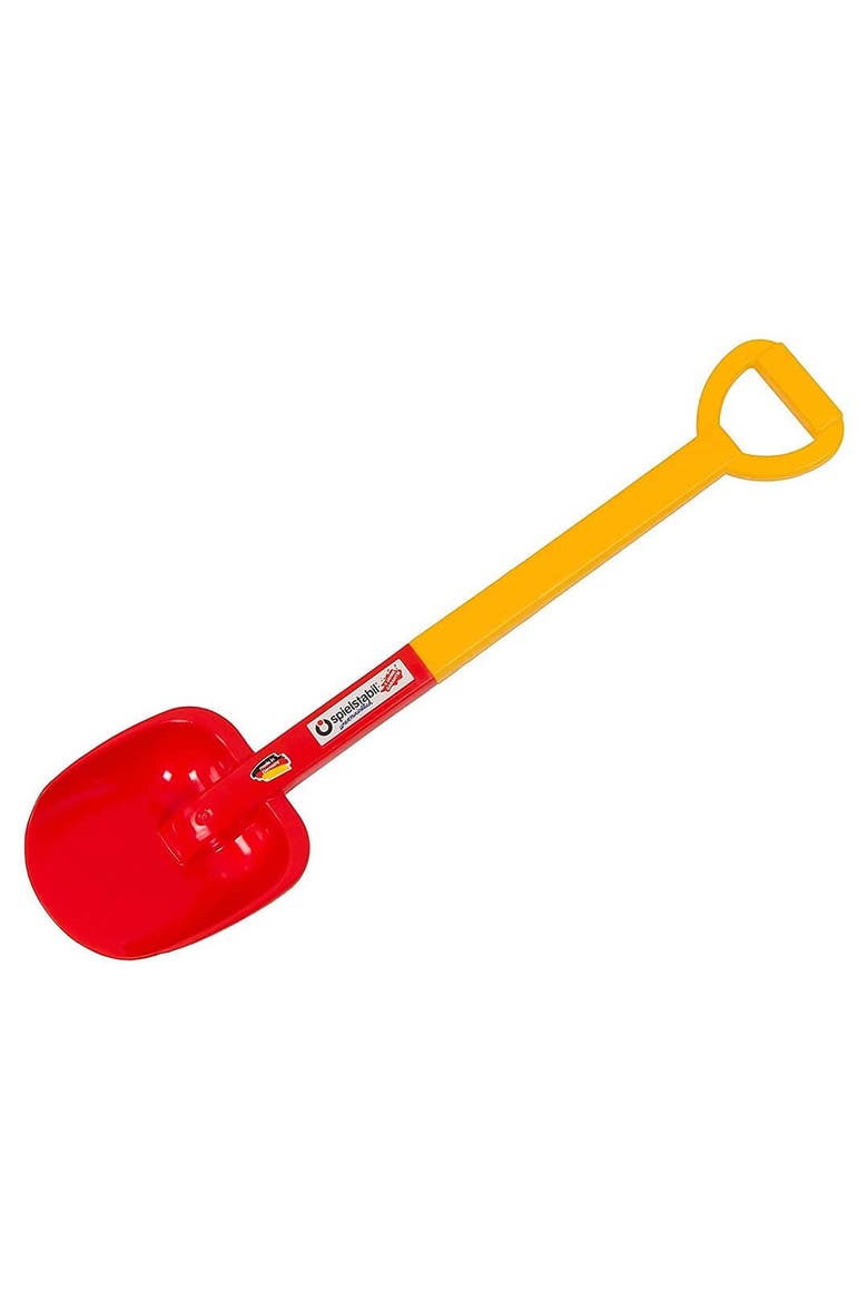 Children's Long Handled Heavy Duty Beach Shovel, Main, color, Red Multi
