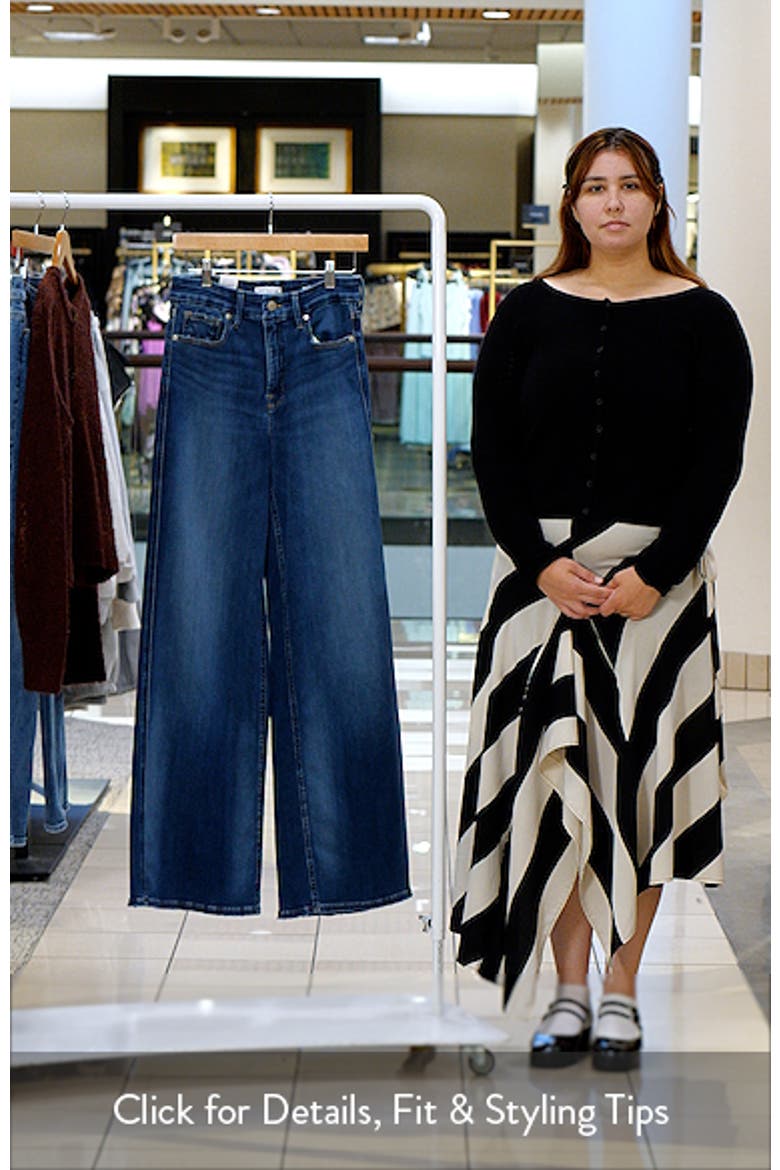 Soft-Tech Good Skate High Waist Wide Leg Jeans video