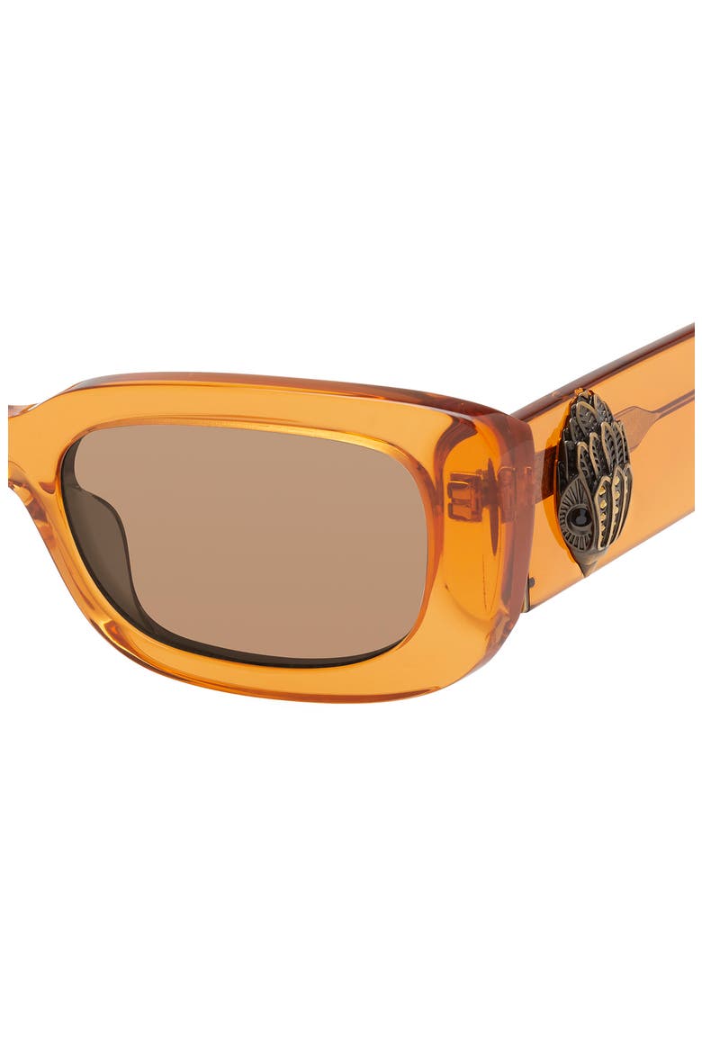 52mm Rectangular Sunglasses, Alternate, color, YELLOW