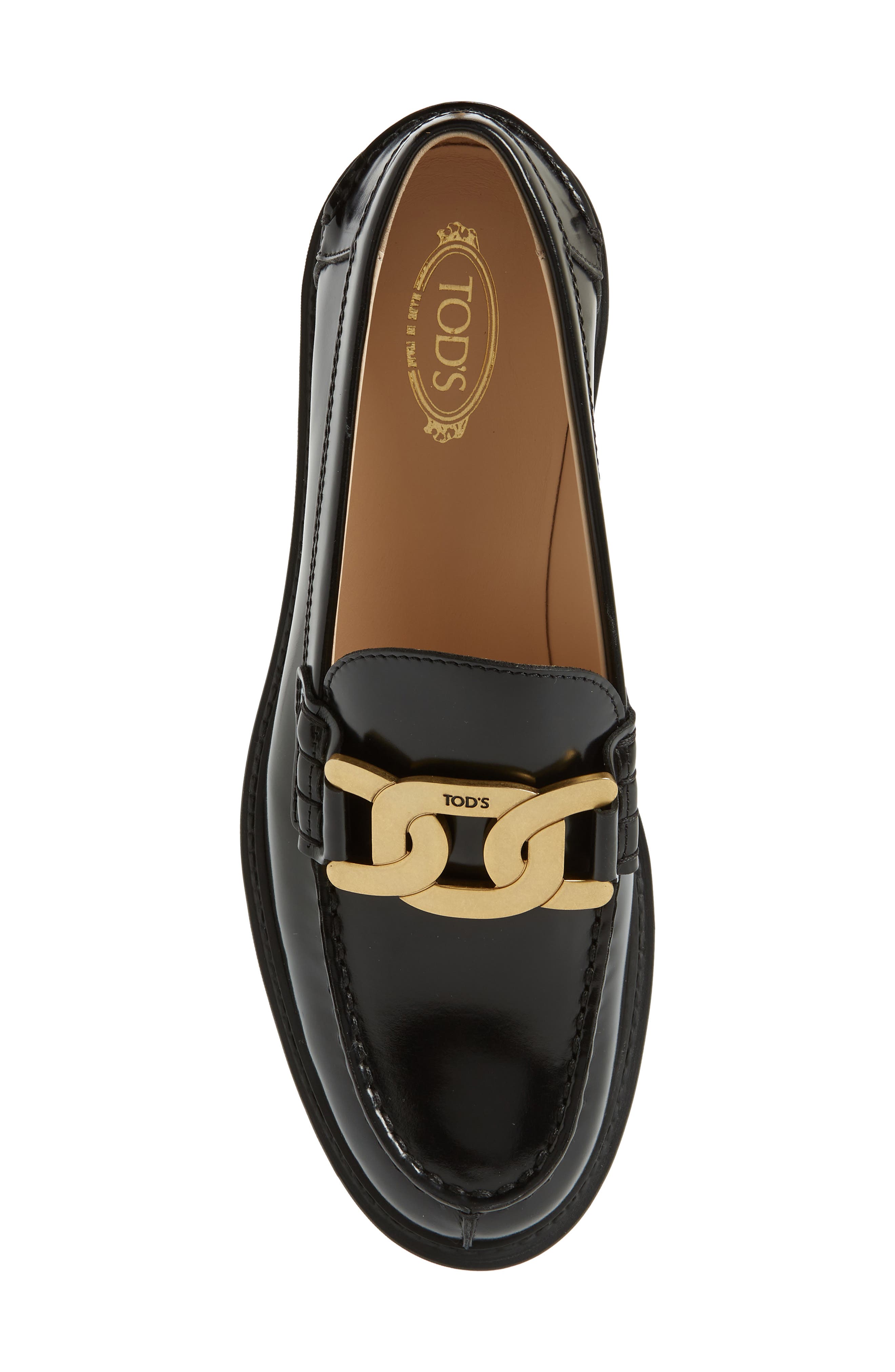 Gomma Basso Loafer, Alternate, color, NERO