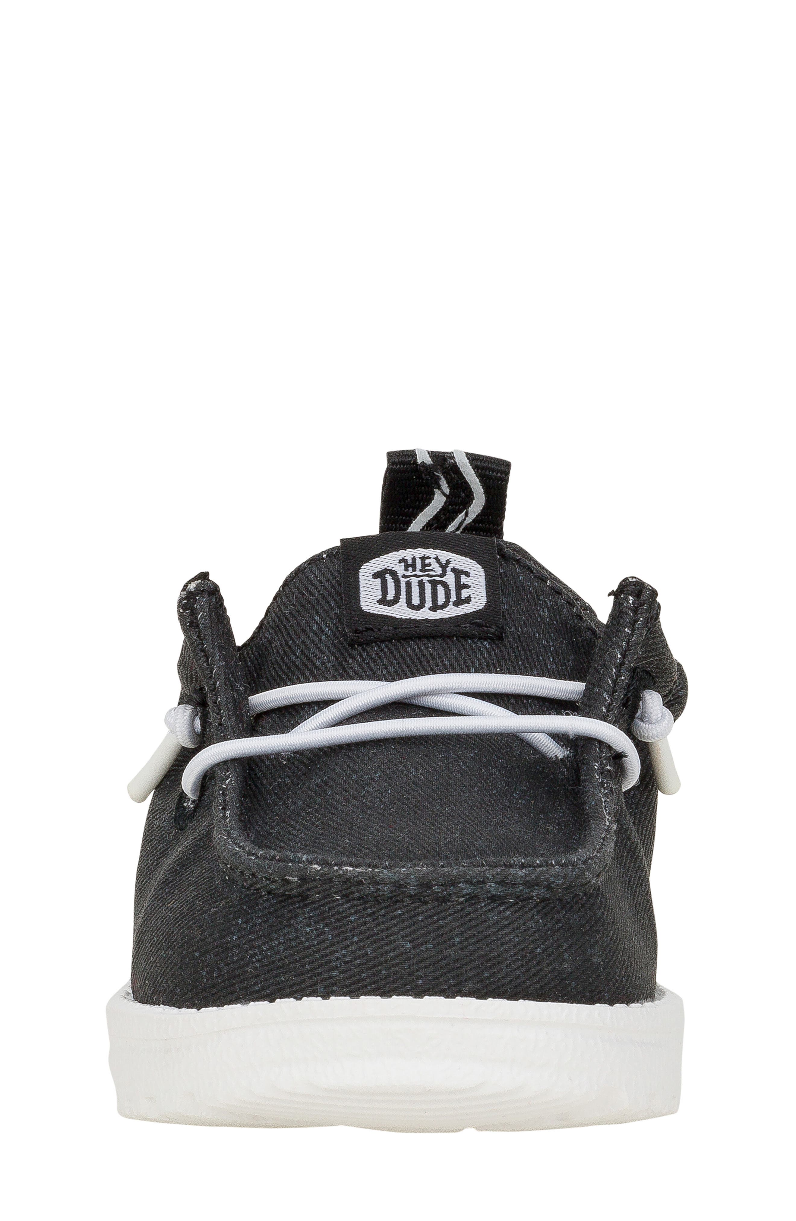 Kids' Lil Dude Slip On, Alternate, color, BLACK