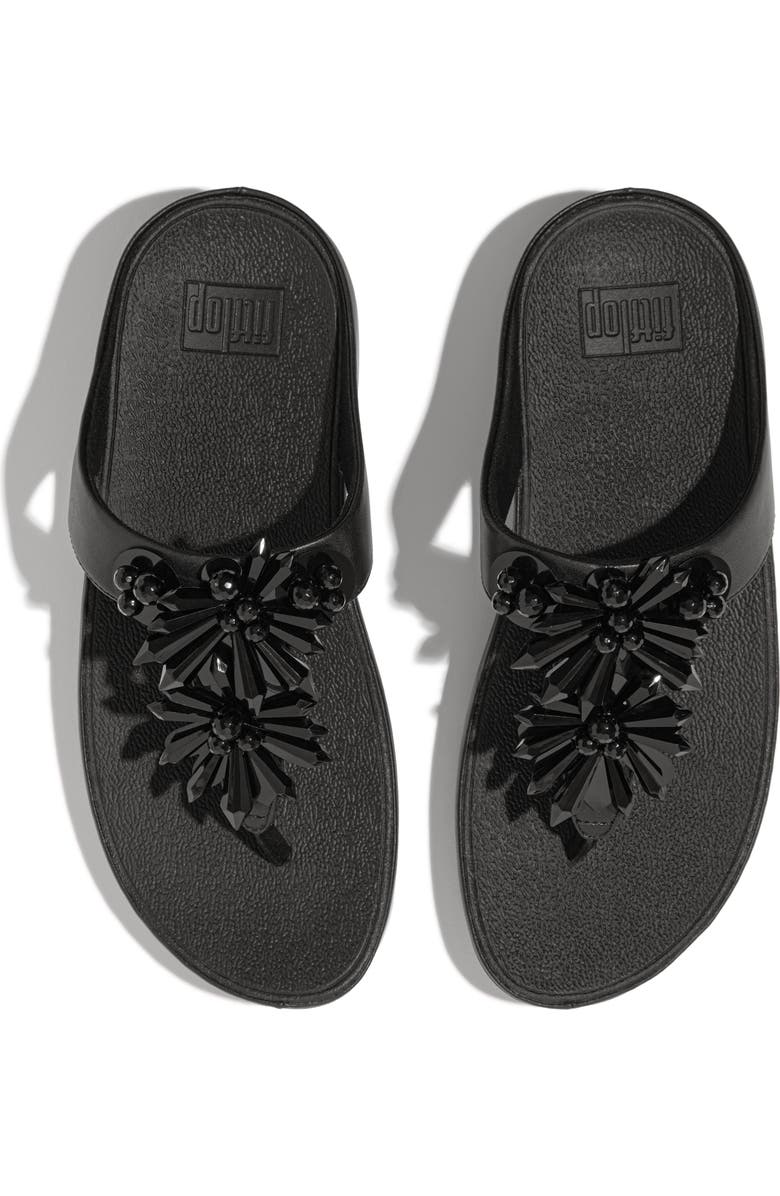 FitFlop Rumba Flip Flop, Alternate, color, Black