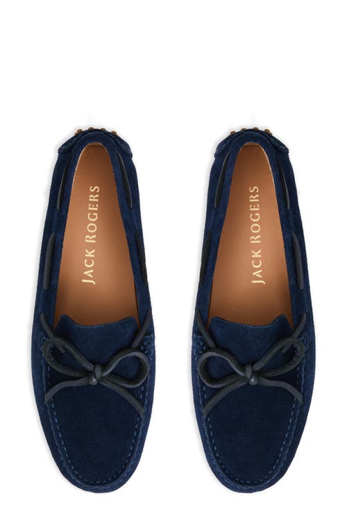 Jack Rogers Shore Driving Loafer In Midnight