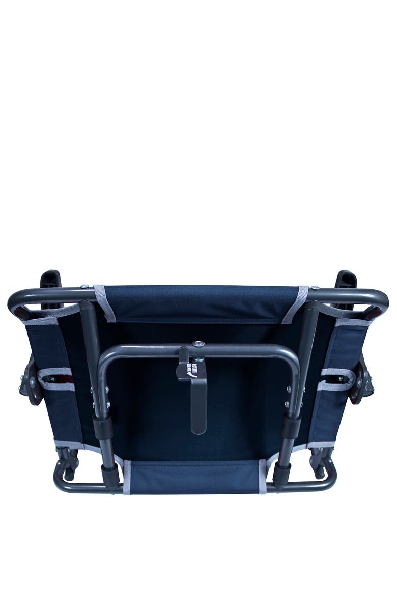 GCI Big Comfort Stadium Chair With Armrests, Alternate, color, Navy