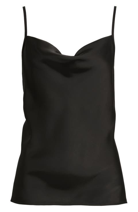 Cowl Neck Satin Camisole