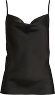 Tahari ASL Cowl Neck Satin Camisole