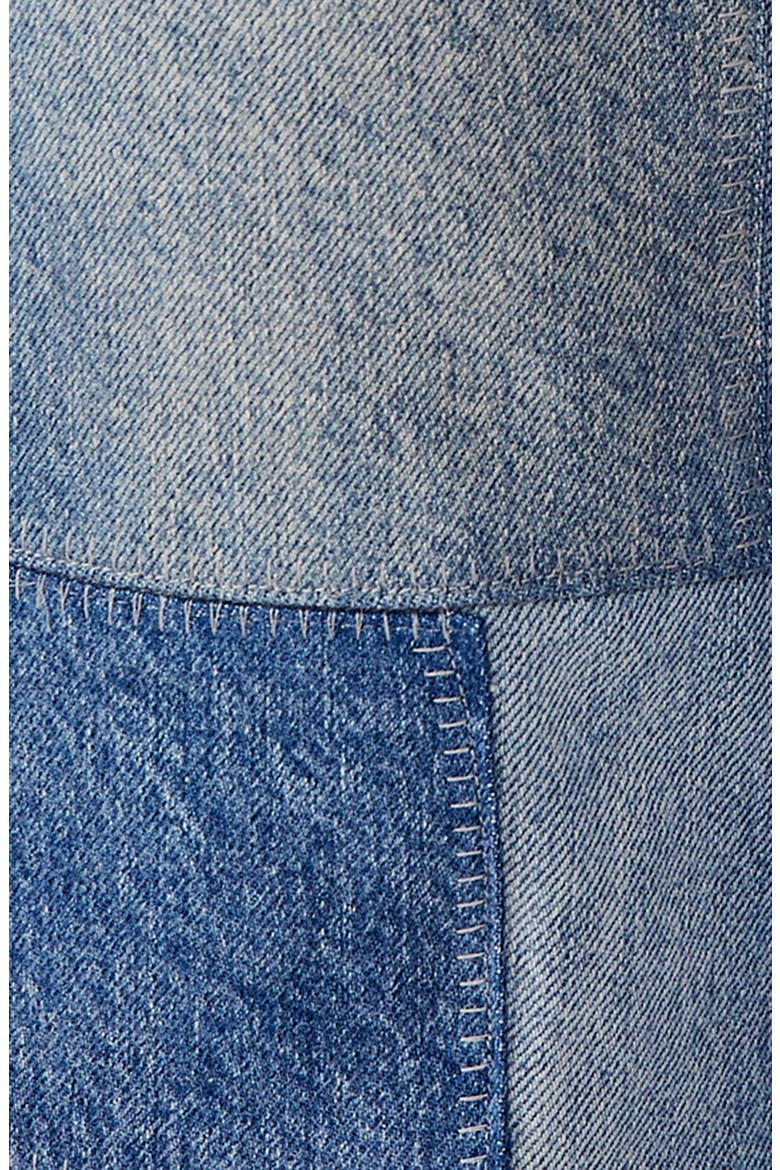 We the Free Moxie Mid Rise Barrel Jeans, Alternate, color, TRUEST BLUE