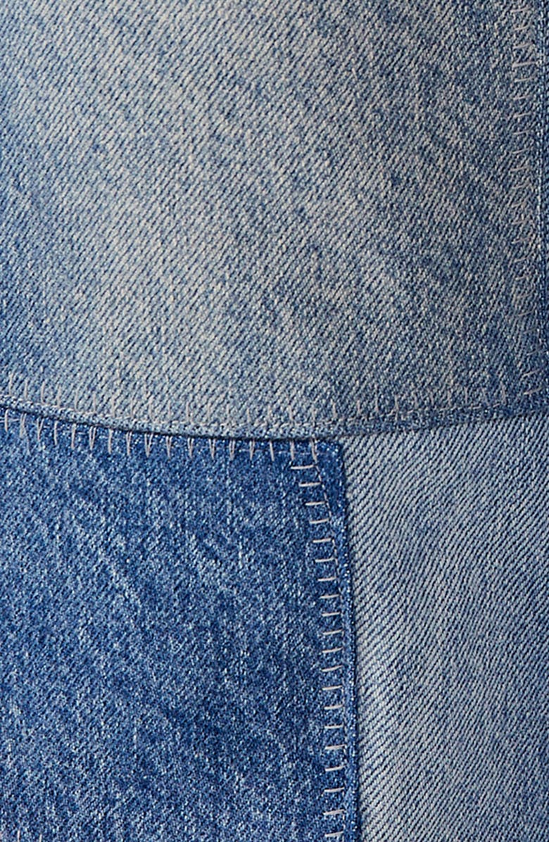 Free People We the Free Moxie Barrel Jeans, Alternate, color, Truest Blue