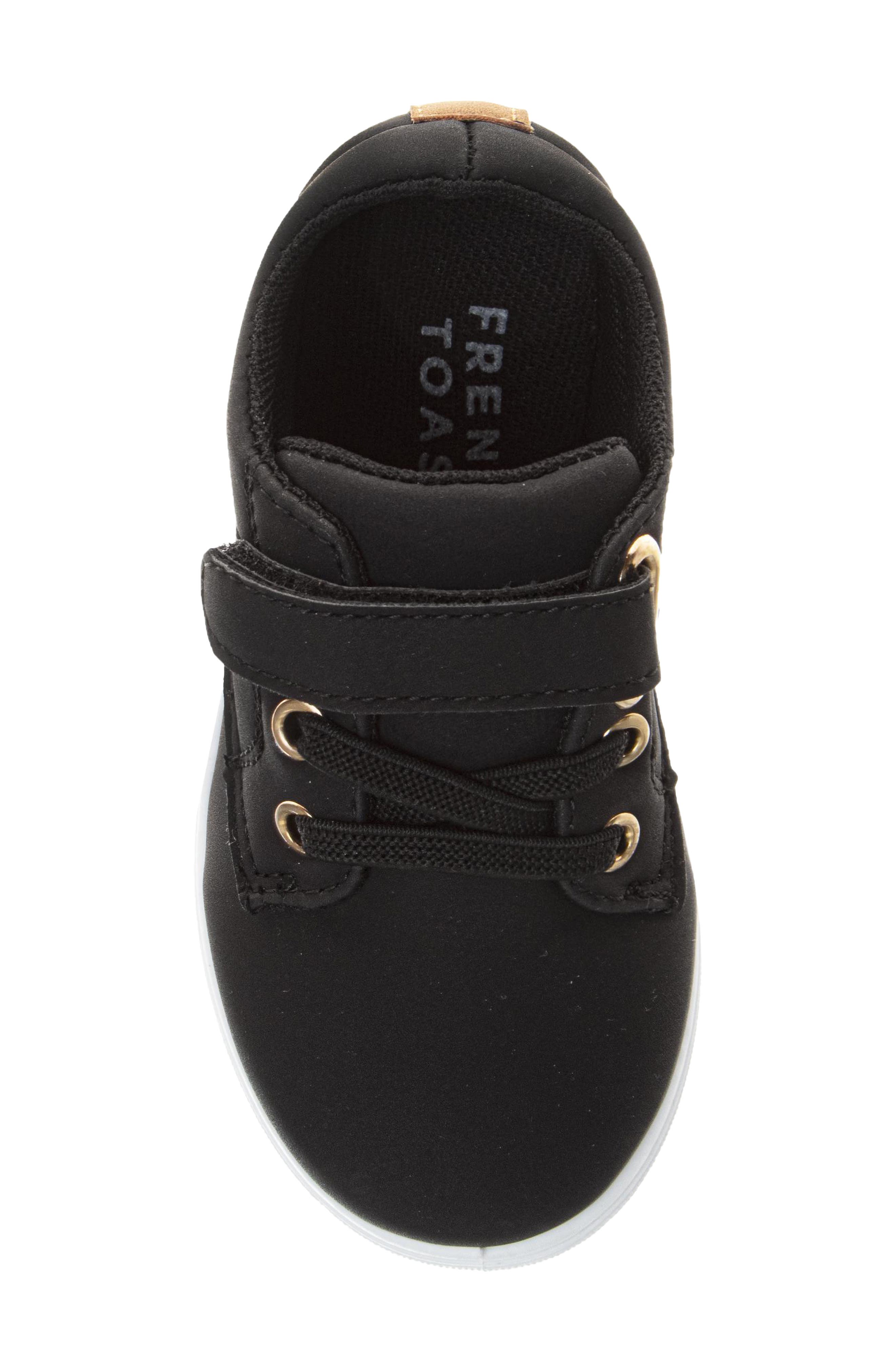Kids' French Toast Lace-Up Shoe, Alternate, color, BLACK