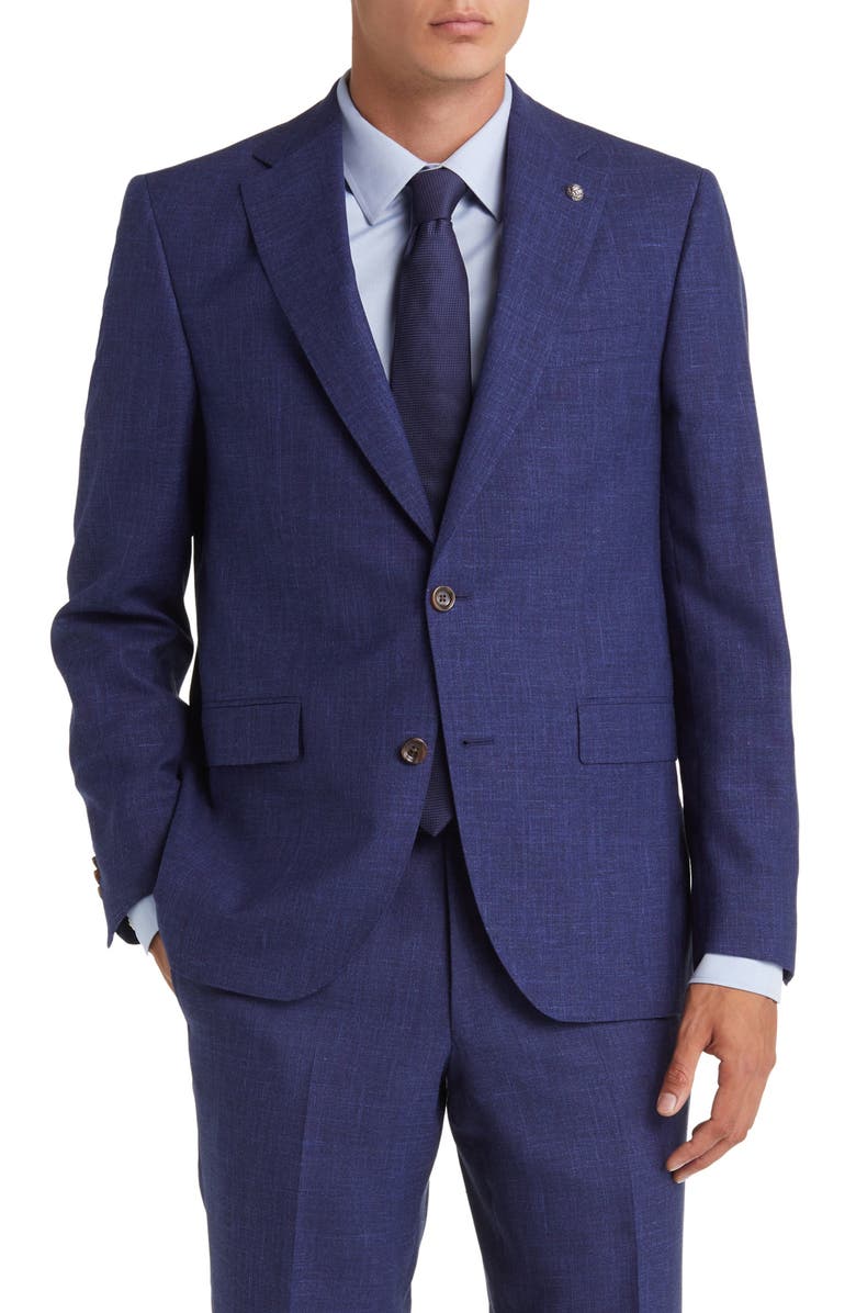 Jack Victor Espirit Wool Blend Suit, Alternate, color, 