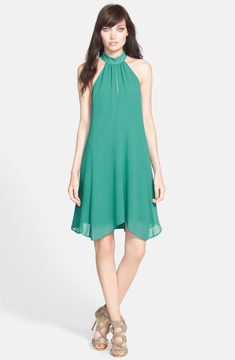 Tildon Halter A-Line Dress, Main, color, 