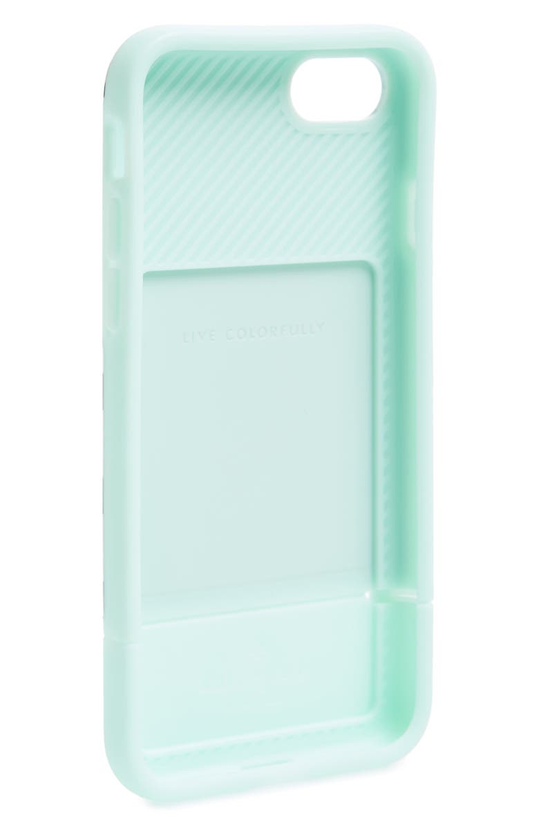 Kate Spade New York stripe credit card iPhone 7/8 & 7/8 Plus case, Alternate, color,