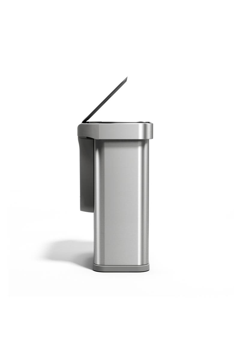 simplehuman 58L rectangular sensor can with voice and motion control, Alternate, color,