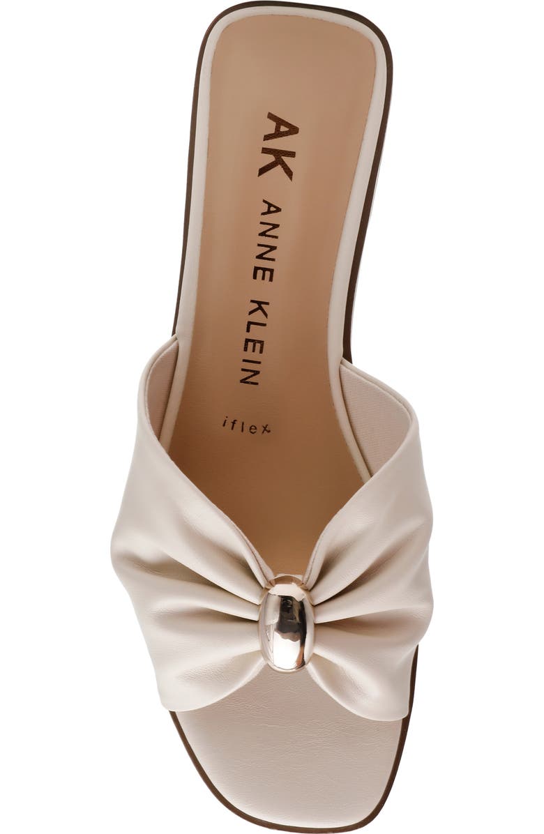 Anne Klein Enrica Slide Sandal, Alternate, color, Bone