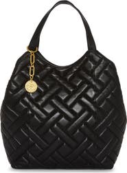 Vince Camuto Kisho Quilted Leather Shoulder Bag