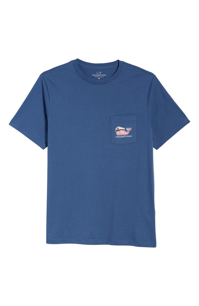 vineyard vines Lobster Bake Whale Pocket T-Shirt, Alternate, color,