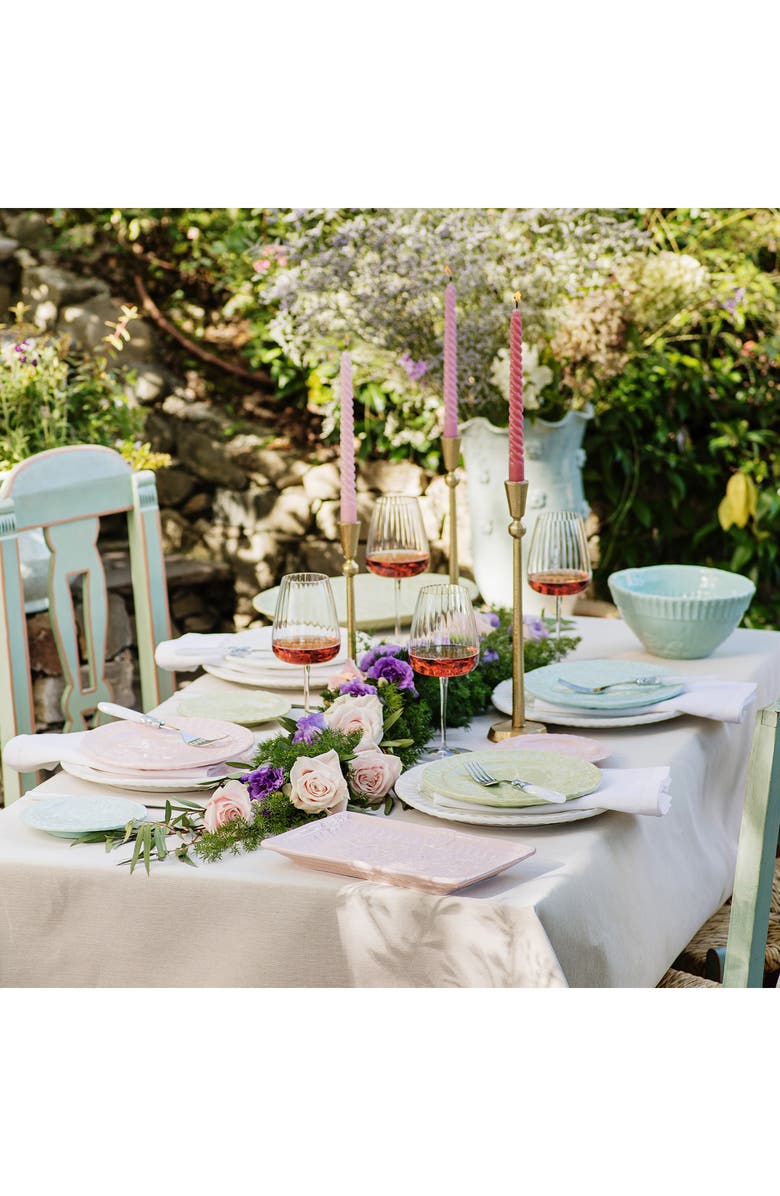 VIETRI Pietri Fiori Rectangular Platter, Alternate, color, Pink