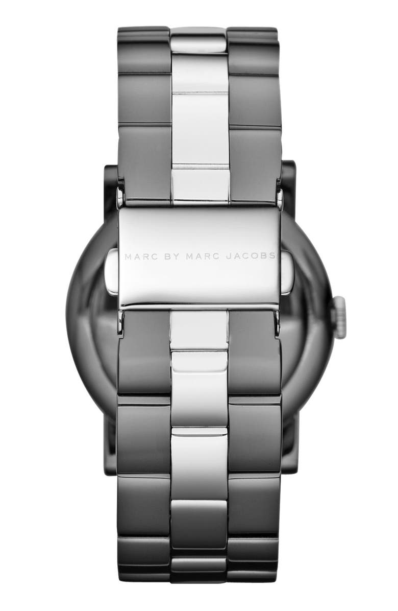 Marc Jacobs 'Amy' Crystal Bracelet Watch, 36mm, Alternate, color,