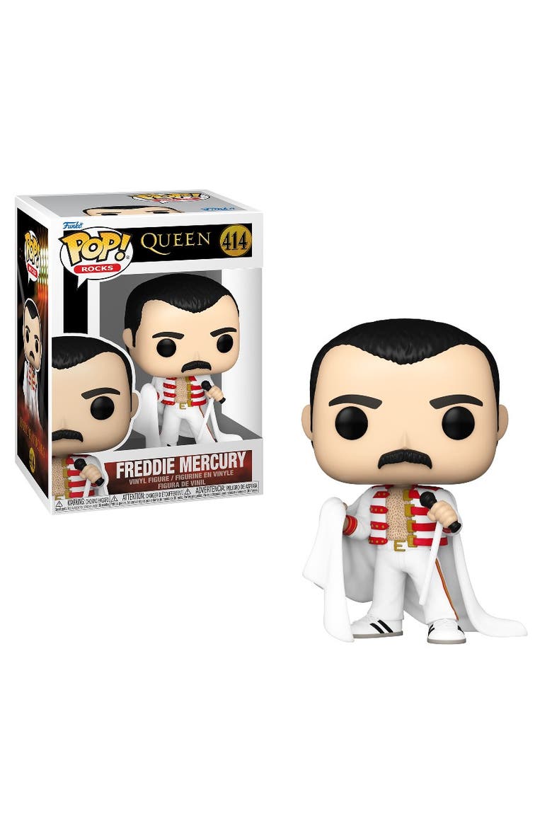 Freddie Mercury w/Cape (Queen) Funko Pop! Rocks, Main, color, Multi-Color