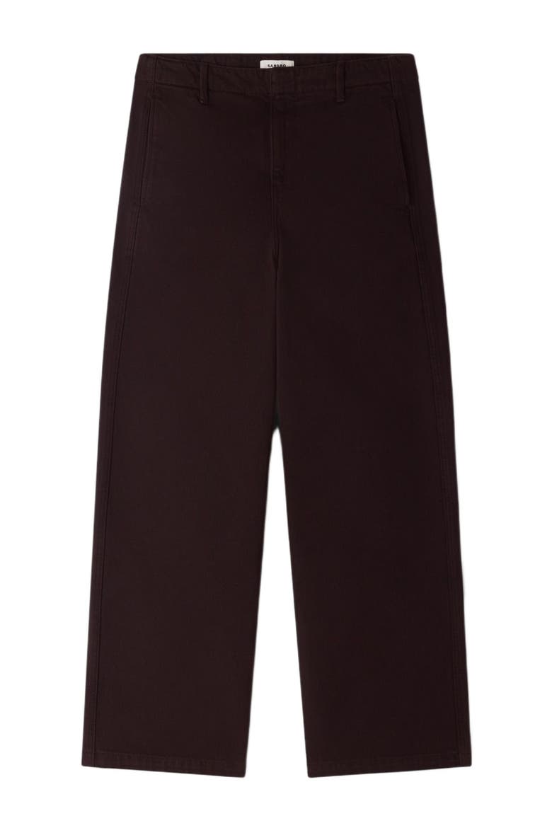 Barrel jeans, Alternate, color, Chocolate