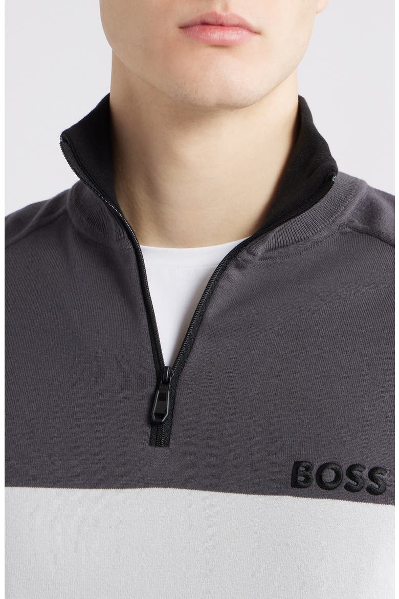 Hydro-X Water-Repellent Golf Half Zip Pullover, Alternate, color, LIGHT GREY