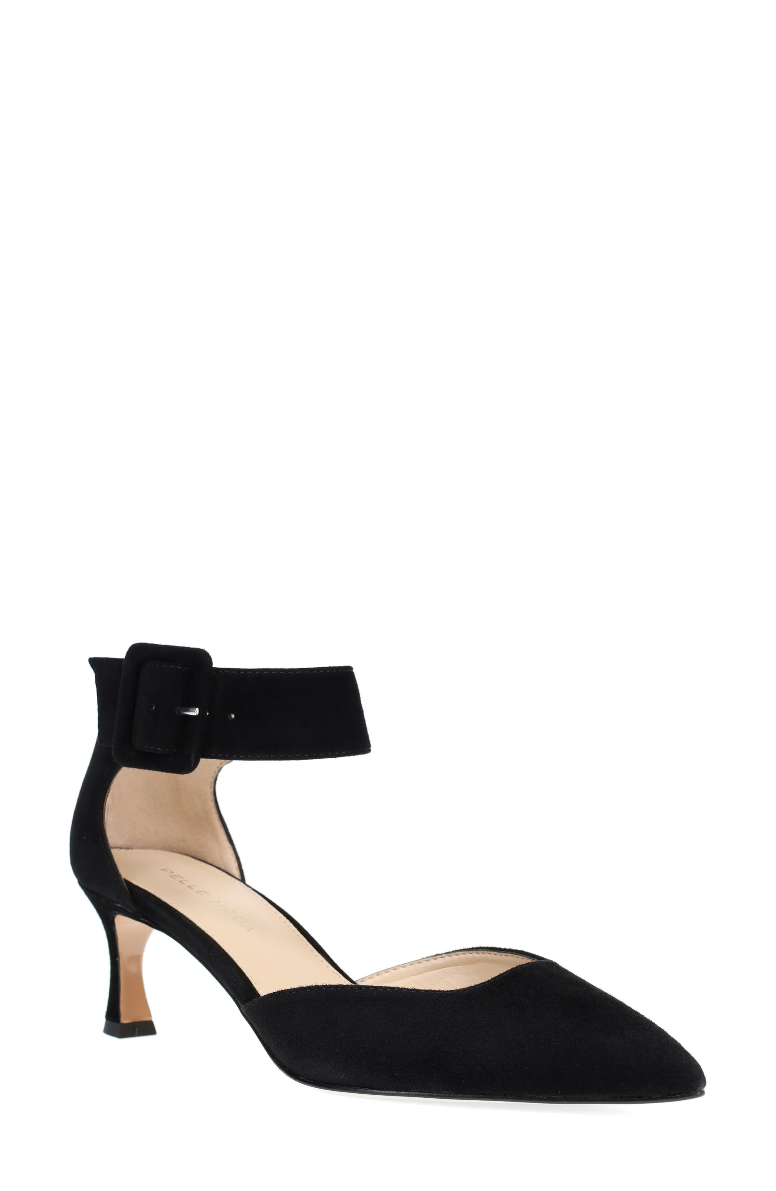 Pelle Moda Ciann Ankle Strap Pointed Toe Pump, Main, color, 
