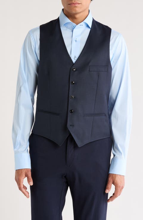 Troy Trim Fit Wool Vest