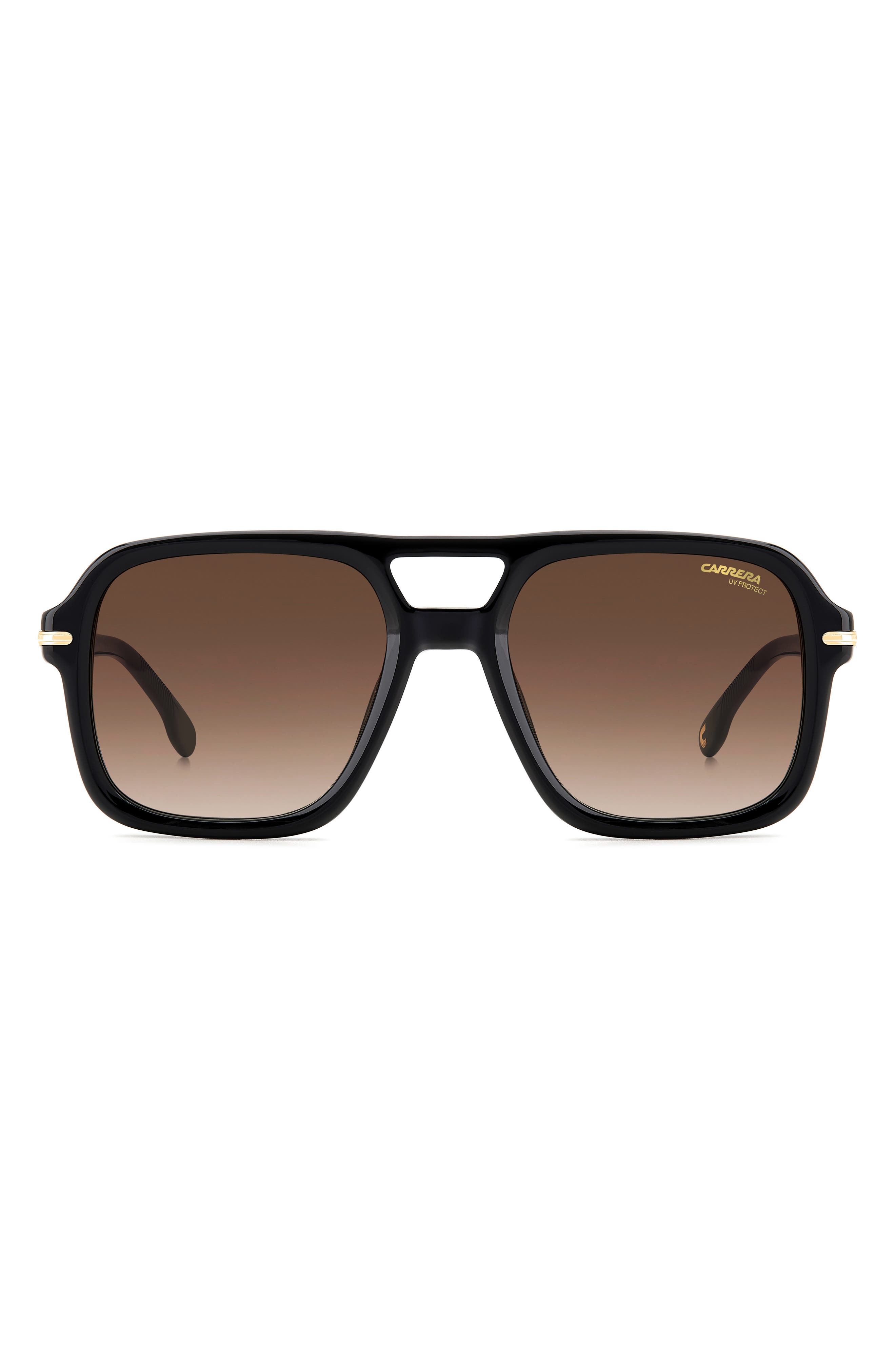 Carrera Eyewear 55mm Gradient Square Sunglasses