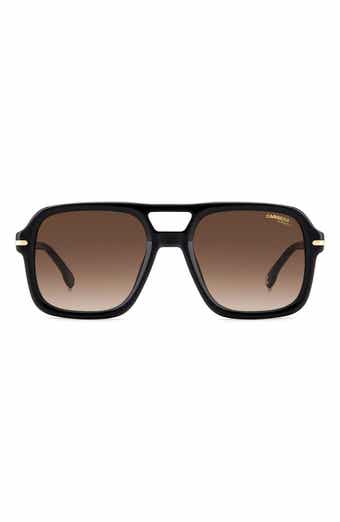 Carrera Eyewear 55mm Gradient Square Sunglasses