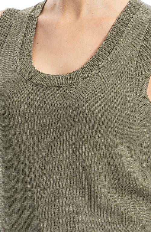 MAX STUDIO MAX STUDIO KNIT SHELL TOP 