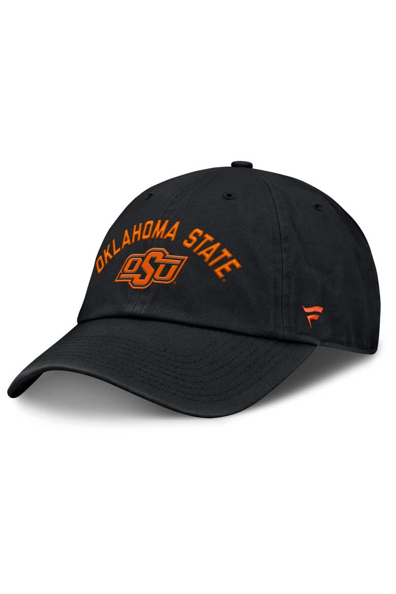 Men's Fanatics Black Oklahoma State Cowboys Myth Adjustable Hat, Main, color, Black