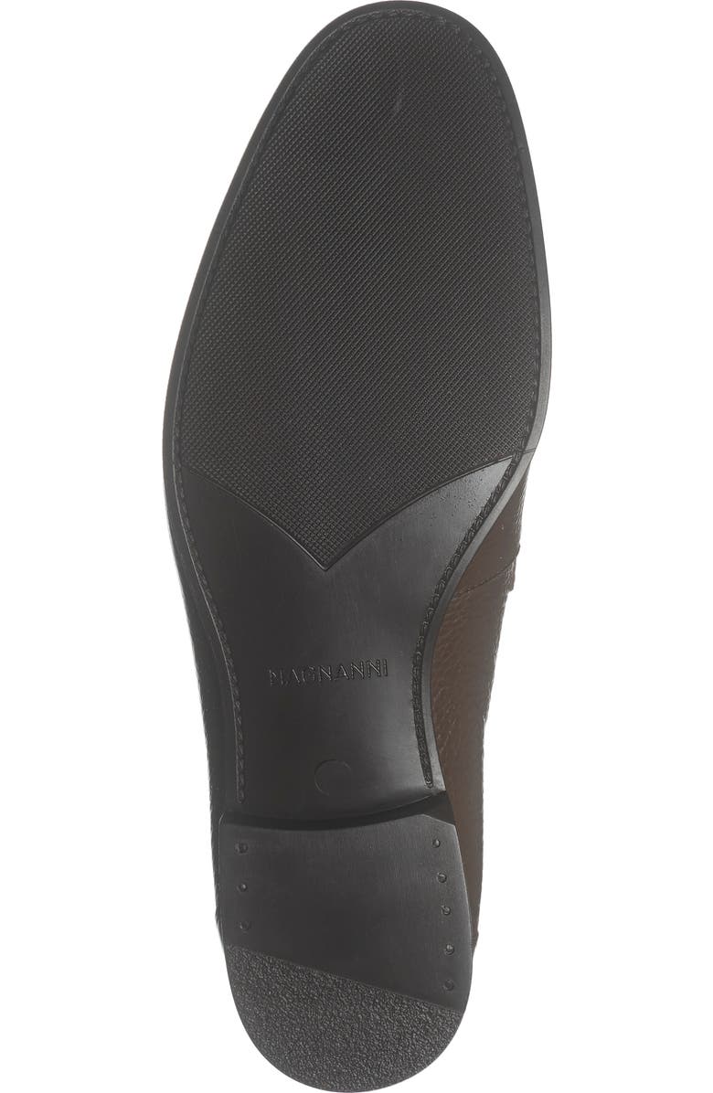 Magnanni Tavarez Tassel Loafer, Alternate, color, Mid Brown Pebble