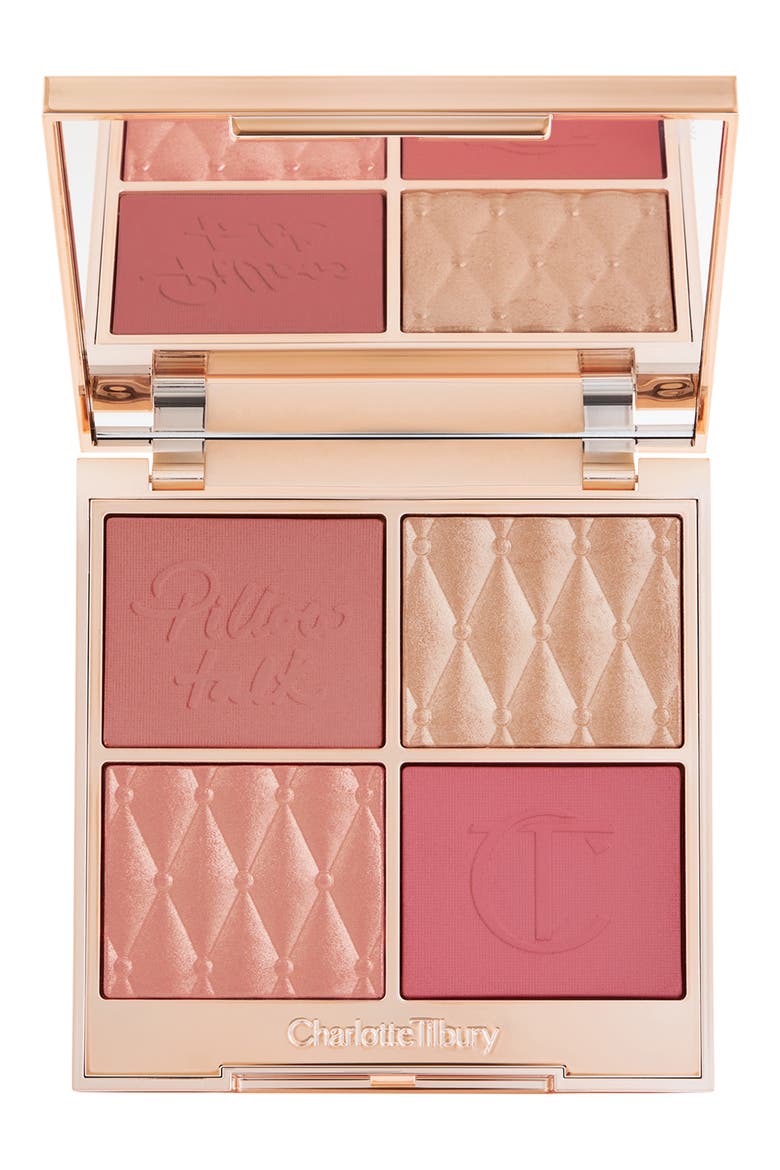 Pillow Talk Beautifying Face Palette, Main, color, LIGHT/ MEDIUM