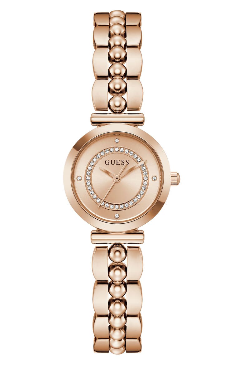 Leena Bracelet Watch, 26mm, Main, color, ROSE GOLD